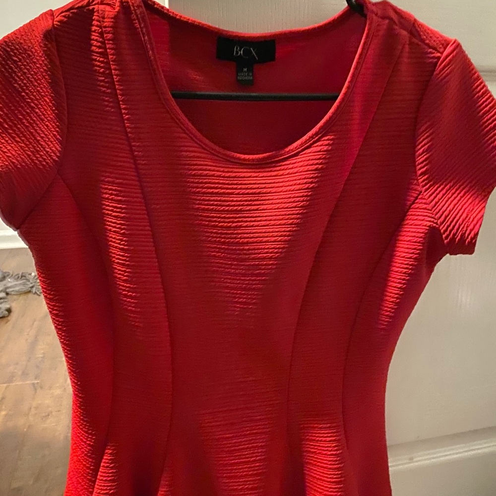 A red blouse